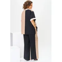 Костюм Romanovich 2-2799 бежевый/чёрный