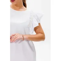 Костюм Мублиз 174 белый+зеленый