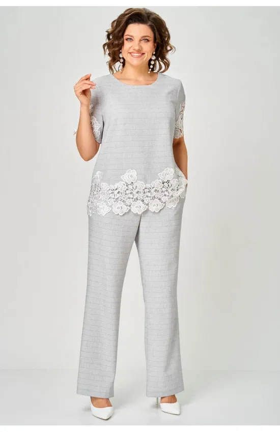 Костюм Svetlana Style 2339 серый