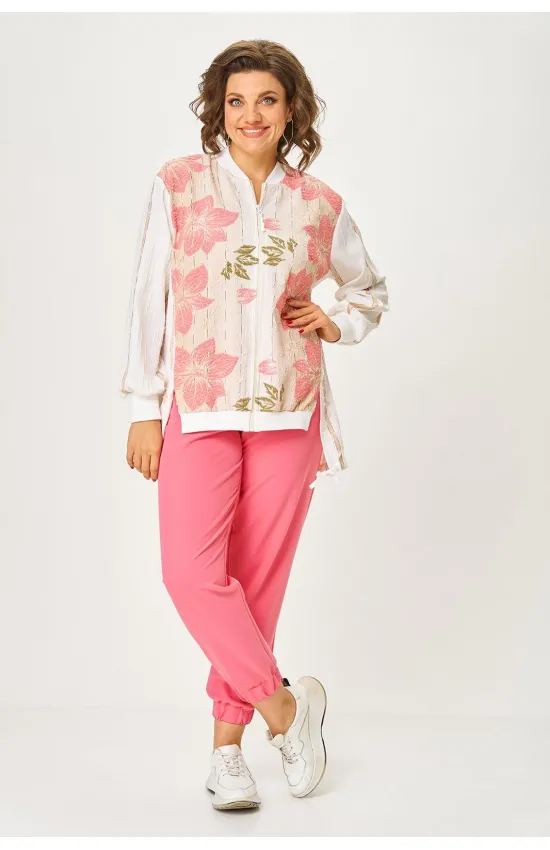 Костюм Anastasia MAK 1269 кораллово-молочный