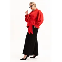 Костюм ALGRANDA 4114 Красный,Черный Костюм ALGRANDA 4114 Красный,Черный
