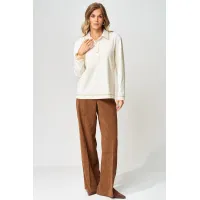 Костюм GIZART 5412 молочный, коричневый