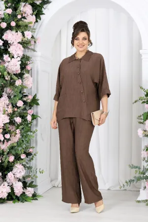 Костюм Ninele 7497 Коричневый