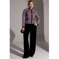 Костюм Мода-Юрс 25-2950 черный+сирень