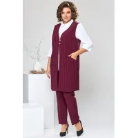Костюм Romanovich 3-1759 бело-бордовый