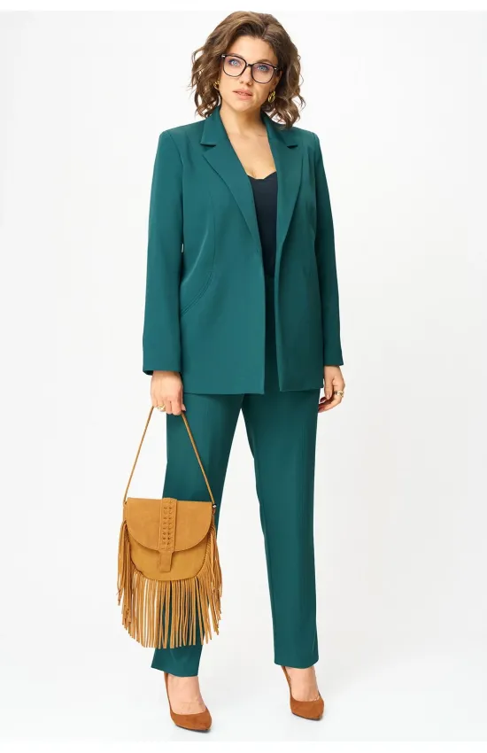 Костюм Vilena fashion 1097 зеленый