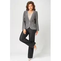 Костюм FITA 4122 Ясиня черно-бежевый