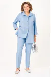 Костюм Vilena fashion 1110 голубой Костюм Vilena fashion 1110 голубой