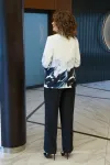 Костюм Alani 2405 черный/акварель на белом