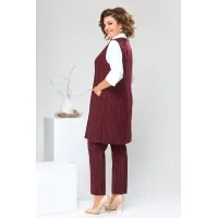 Костюм Romanovich 3-1759 бело-бордовый