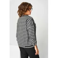 Костюм Асолия 1511 чёрно-серый Костюм Асолия 1511 чёрно-серый