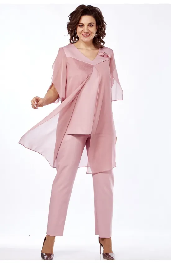Костюм SVT-fashion 617 розовая пудра Костюм SVT-fashion 617 розовая пудра