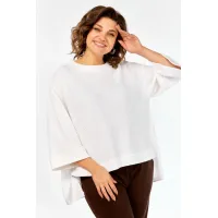 Костюм VIA-Mod 671 белый+коричневый