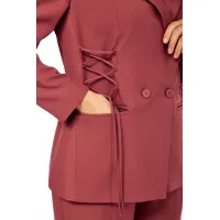 Костюм Ольга Стиль С998 приглушенный-коралловый