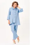 Костюм Vilena fashion 1110 голубой Костюм Vilena fashion 1110 голубой