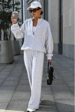 Костюм DilanaVIP 2118 светло-серый