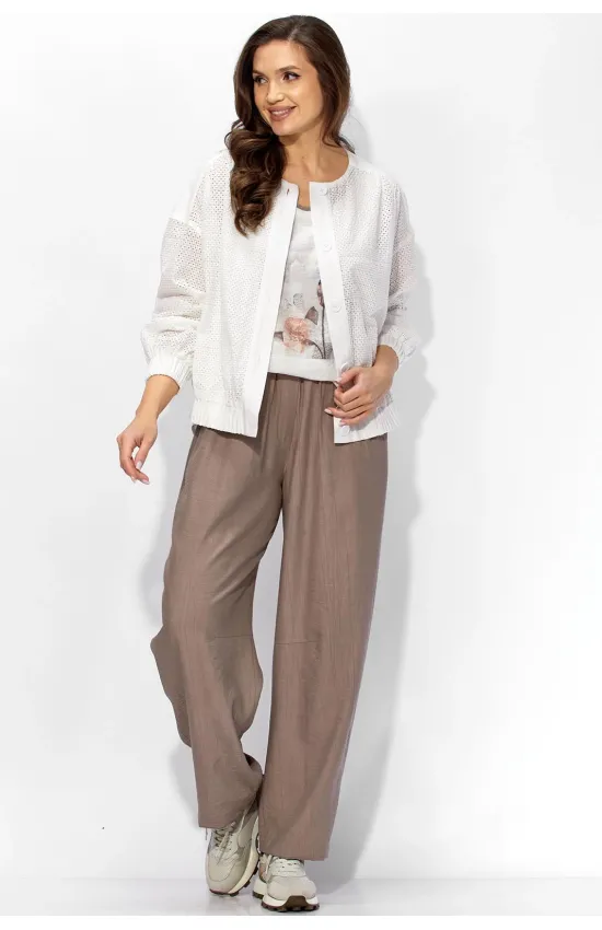 Костюм ТАиЕР 1435 Белый+капучино