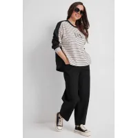 Костюм Магия Моды 2640 бежево-чёрный