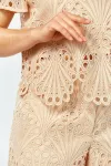 Костюм Mira Fashion 5661-2 бежевый