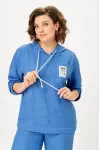 Костюм Vilena fashion 1178 голубой Костюм Vilena fashion 1178 голубой
