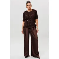 Костюм MisLana 1280к шоколад Костюм MisLana 1280к шоколад