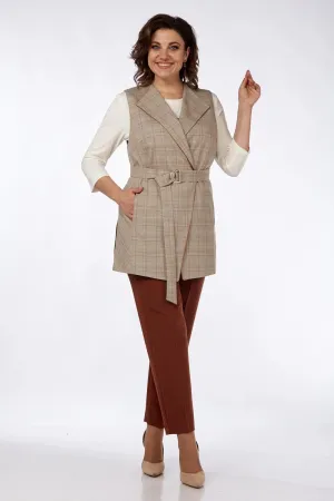Костюм Jurimex 2951 беж+молочный+коричневый