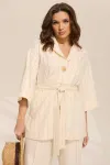 Костюм MisLana 1081 бежевый Костюм MisLana 1081 бежевый
