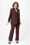 Костюм Vilena fashion 1119 шоколад Костюм Vilena fashion 1119 шоколад