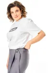 Костюм Michel Chic 1336-1 белый, пепел