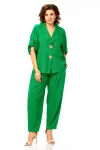 Костюм Ольга Стиль С1013 зеленый