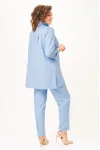 Костюм Vilena fashion 1110 голубой Костюм Vilena fashion 1110 голубой