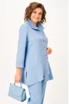 Костюм Vilena fashion 1110 голубой Костюм Vilena fashion 1110 голубой