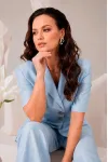 Костюм MisLana 1294 голубой