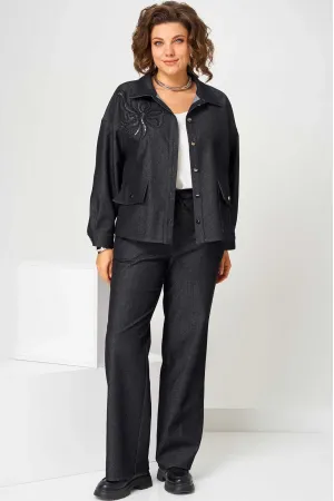 Костюм Асолия 1513 серый