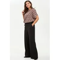 Костюм Axxa 4707 черно-бежевый