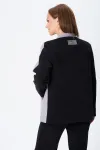 Костюм Vilena fashion 1090 серый-черный