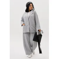 Костюм Anastasia 1299 серый меланж Костюм Anastasia 1299 серый меланж