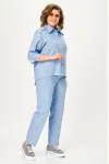 Костюм Vilena fashion 1158 голубой Костюм Vilena fashion 1158 голубой