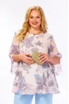 Костюм Элль-стиль 2213.21 бежево-голубой Костюм Элль-стиль 2213.21 бежево-голубой