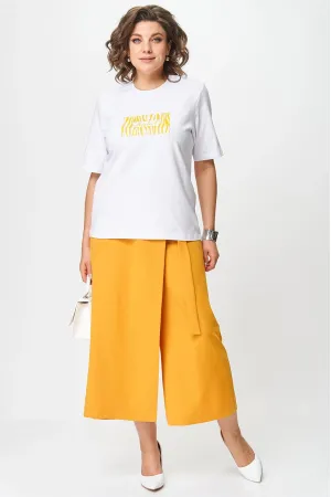 Костюм Michel Chic 1336 белый охра