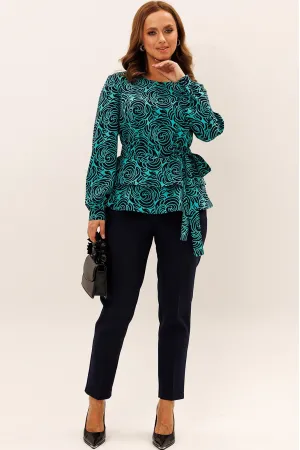 Костюм Лиона-Стиль 958 темно-синий+бирюза Костюм Лиона-Стиль 958 темно-синий+бирюза