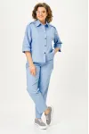 Костюм Vilena fashion 1158 голубой Костюм Vilena fashion 1158 голубой
