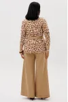 Костюм Anastasia 1292 бежевый (анималистический принт) Костюм Anastasia 1292 бежевый (анималистический принт)
