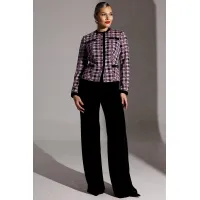 Костюм Мода-Юрс 25-2950 черный+сирень