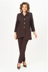 Костюм Vilena fashion 1110 шоколад Костюм Vilena fashion 1110 шоколад