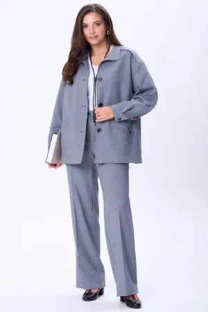 Костюм Vilena fashion 1089 серый
