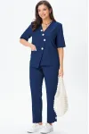 Костюм Vilena fashion 1084 синий меланж