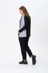 Костюм Vilena fashion 1090 серый-черный