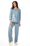 Костюм Vilena fashion 889 голубой
