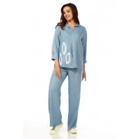 Костюм Vilena fashion 889 голубой